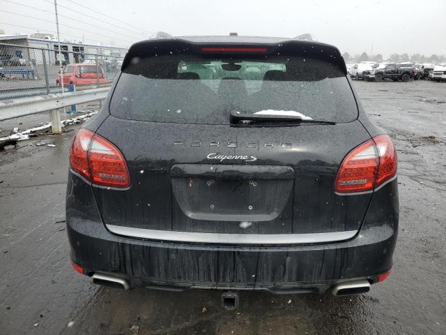 WP1AB2A29BLA55234 - 2011 PORSCHE CAYENNE S BLACK photo 6