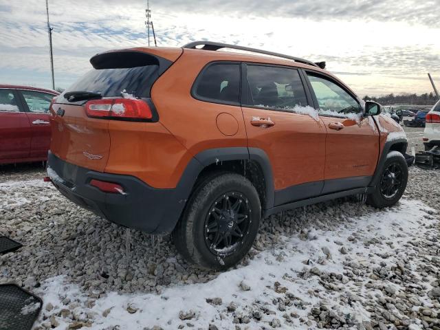 1C4PJMBB5GW299512 - 2016 JEEP CHEROKEE TRAILHAWK ORANGE photo 3