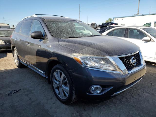 5N1AR2MM3DC672301 - 2013 NISSAN PATHFINDER S 灰色 照片 4