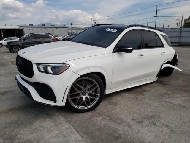 4JGFB6BBXNA614279 - 2022 MERCEDES-BENZ GLE AMG 53 4MATIC WHITE photo 1