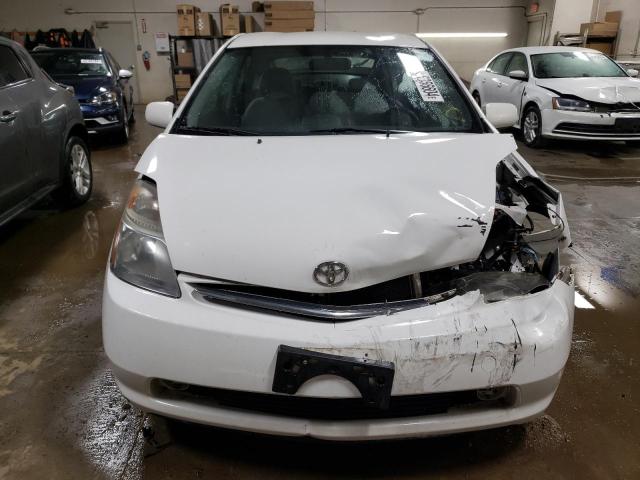 JTDKB20U483317792 - 2008 TOYOTA PRIUS WHITE photo 5