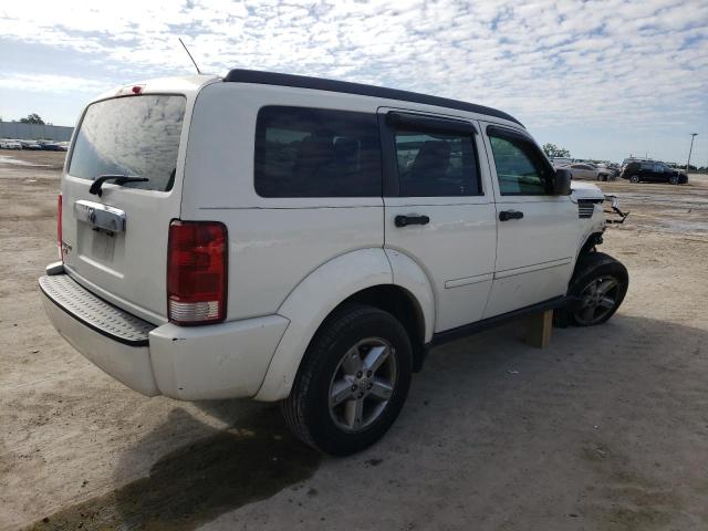 1D8GT58K47W588633 - 2007 DODGE NITRO SLT WHITE photo 3