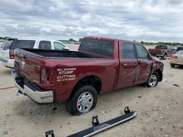 3C6UR5DJ9KG626269 - 2019 RAM 2500 BIG HORN MAROON photo 3