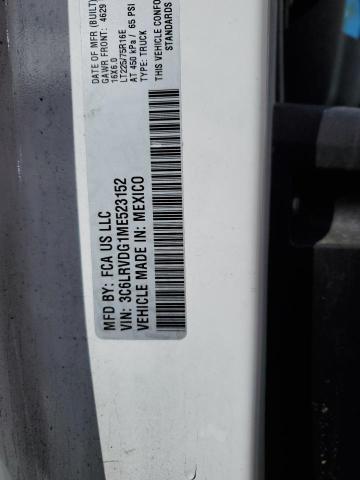 3C6LRVDG1ME523152 - 2021 RAM PROMASTER 2500 HIGH WHITE photo 13