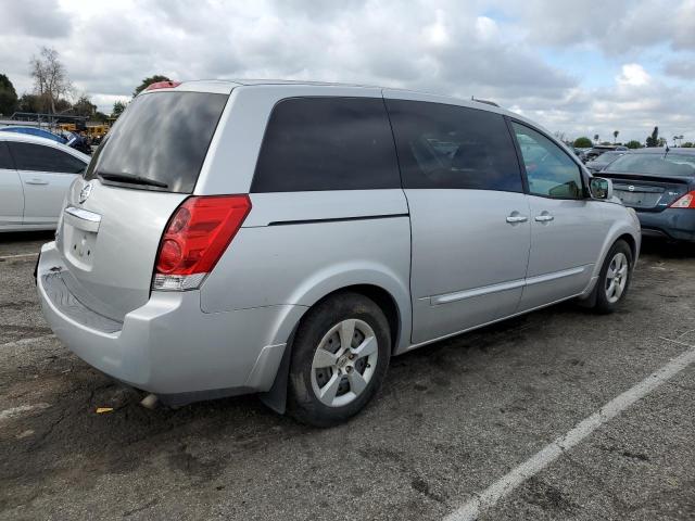 5N1BV28U57N111407 - 2007 NISSAN QUEST S SILVER photo 3