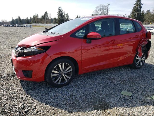 3HGGK5H86FM778097 - 2015 HONDA FIT EX RED photo 1