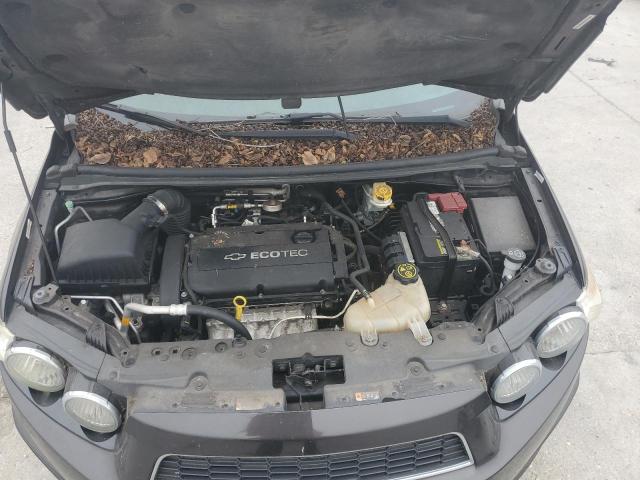 1G1JA6SH3E4231619 - 2014 CHEVROLET SONIC LS 棕色 照片 12