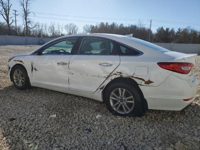 5NPE24AA0FH138552 - 2015 HYUNDAI SONATA ECO WHITE photo 2