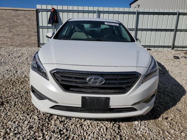 5NPE24AA0FH138552 - 2015 HYUNDAI SONATA ECO WHITE photo 5