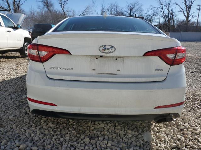 5NPE24AA0FH138552 - 2015 HYUNDAI SONATA ECO WHITE photo 6