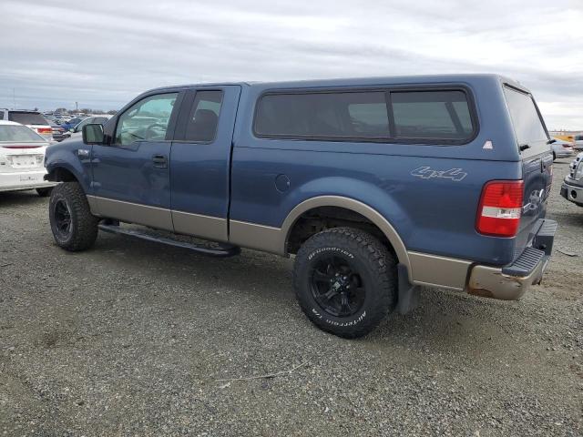 1FTPX14594NB43673 - 2004 FORD F150 BLUE photo 2