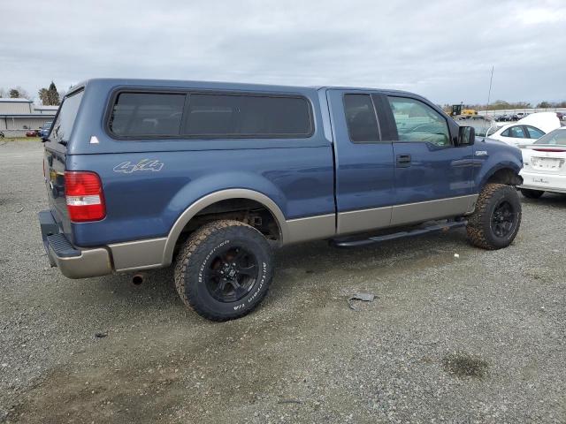 1FTPX14594NB43673 - 2004 FORD F150 BLUE photo 3