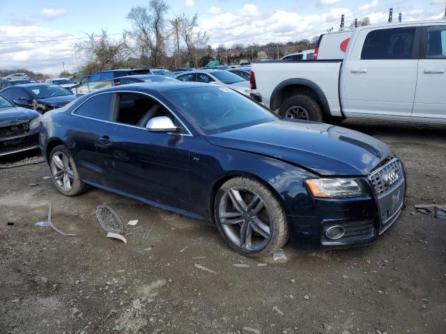 WAURV78T29A042061 - 2009 AUDI S5 QUATTRO BLUE photo 4