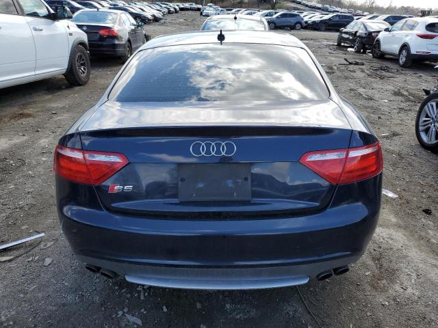 WAURV78T29A042061 - 2009 AUDI S5 QUATTRO BLUE photo 6