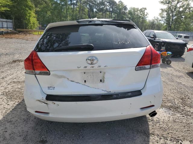 4T3ZA3BB7BU048226 - 2011 TOYOTA VENZA WHITE photo 6