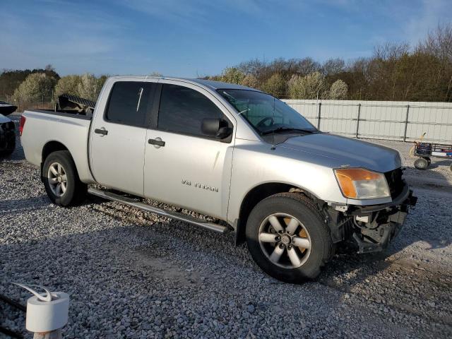 1N6AA0EK3AN324797 - 2010 NISSAN TITAN XE SILVER photo 4