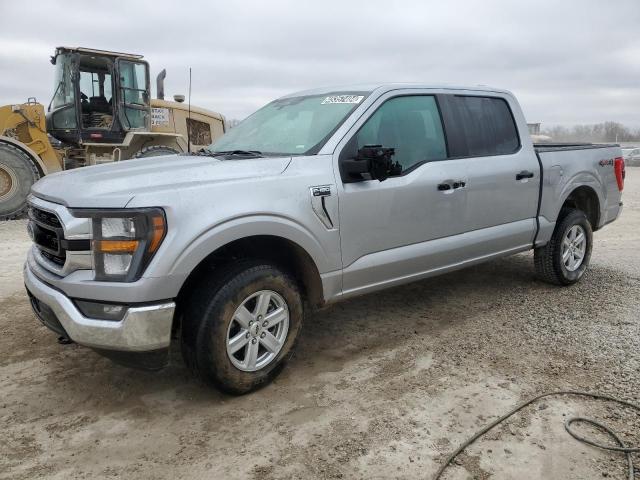 1FTFW1E80PFA36324 - 2023 FORD F150 SUPERCREW SILVER photo 1