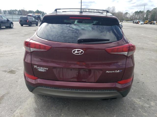 KM8J33A25GU196206 - 2016 HYUNDAI TUCSON LIMITED BURGUNDY photo 6