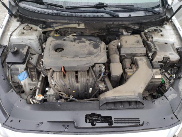 5NPE34AF5KH801505 - 2019 HYUNDAI SONATA LIMITED SILVER photo 11