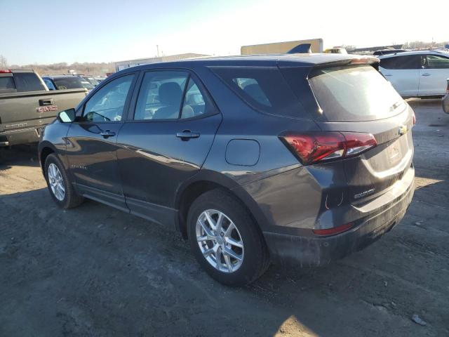 3GNAX5EV7NS113582 - 2022 CHEVROLET EQUINOX LS GRAY photo 2