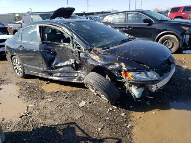 19XFA16959E004049 - 2009 HONDA CIVIC EXL შავი ფოტო 4