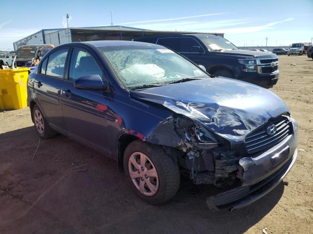 KMHCN46C39U283535 - 2009 HYUNDAI ACCENT GLS BLUE photo 4