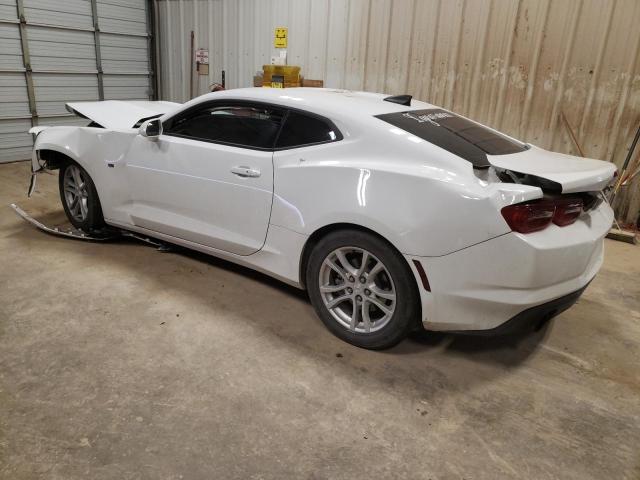 1G1FB1RX0K0149126 - 2019 CHEVROLET CAMARO LS WHITE photo 2