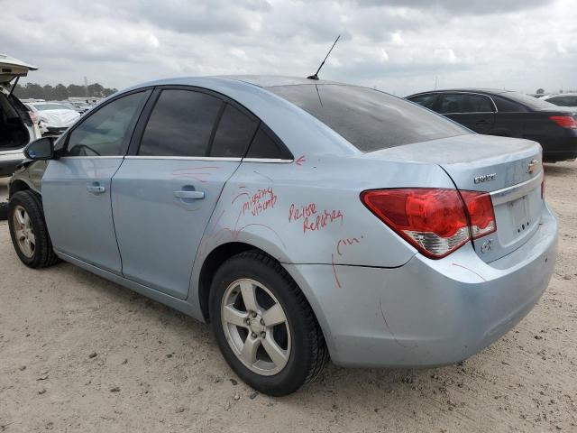 1G1PE5S99B7254639 - 2011 CHEVROLET CRUZE LT BLUE photo 2