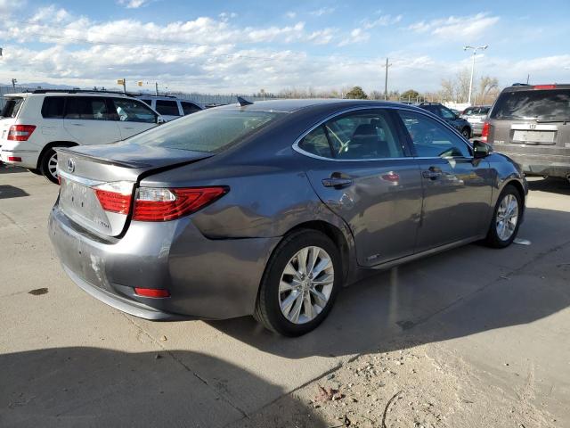 JTHBW1GG3E2043922 - 2014 LEXUS ES 300H GRAY photo 3