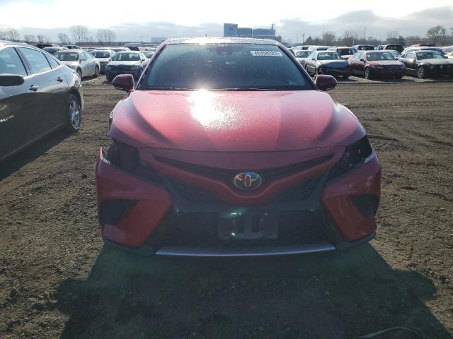 4T1K61AK9LU301355 - 2020 TOYOTA CAMRY XSE RED photo 5