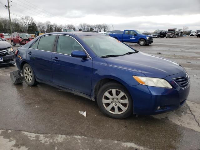 4T1BE46K27U138857 - 2007 TOYOTA CAMRY XLE CE BLUE photo 4