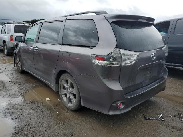 5TDXK3DC1ES489558 - 2014 TOYOTA SIENNA SPORT GRAY photo 2