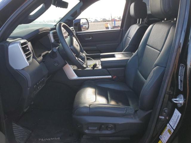 5TFNA5DB8PX070701 - 2023 TOYOTA TUNDRA CREWMAX PLATINUM Schwarz Foto 7