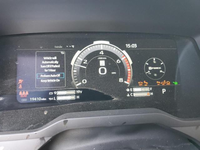 5TFNA5DB8PX070701 - 2023 TOYOTA TUNDRA CREWMAX PLATINUM Schwarz Foto 9