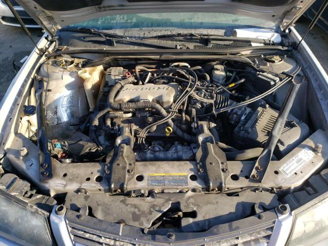 2G1WF52E839294491 - 2003 CHEVROLET IMPALA SILVER photo 7