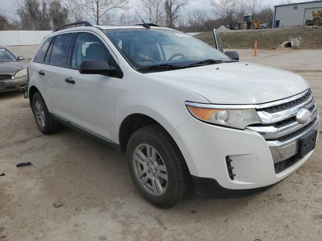 2FMDK3GC4BBB51496 - 2011 FORD EDGE SE WHITE photo 4