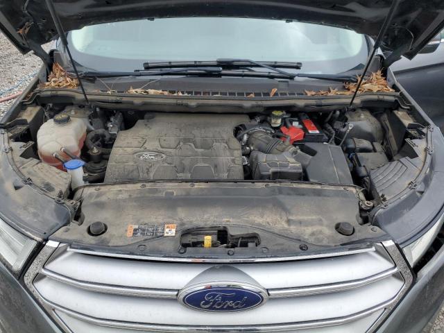 2FMTK3J80FBB63988 - 2015 FORD EDGE SEL CHARCOAL photo 12