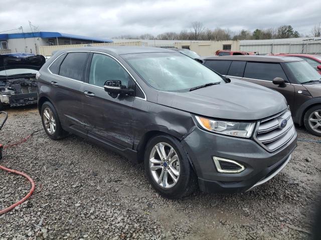 2FMTK3J80FBB63988 - 2015 FORD EDGE SEL CHARCOAL photo 4