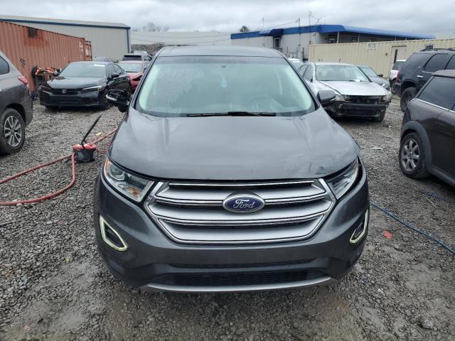 2FMTK3J80FBB63988 - 2015 FORD EDGE SEL CHARCOAL photo 5