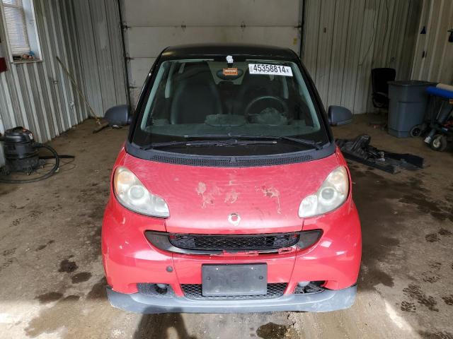 WMEEJ3BA2AK362199 - 2010 SMART FORTWO PURE RED photo 5