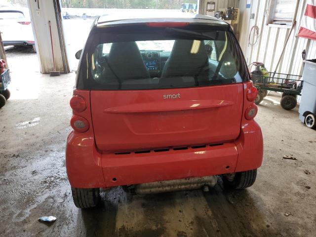 WMEEJ3BA2AK362199 - 2010 SMART FORTWO PURE RED photo 6