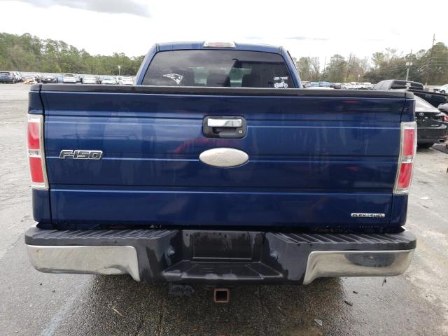 1FTEX1CM5CFA92830 - 2012 FORD F150 SUPER CAB BLUE photo 6