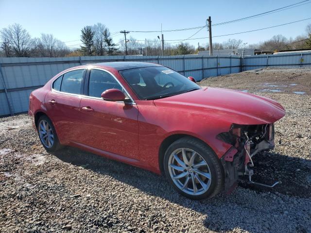 ZARFAEDN4J7597579 - 2018 ALFA ROMEO GIULIA Q4 წითელი ფოტო 4