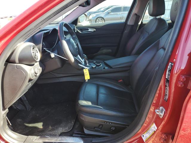 ZARFAEDN4J7597579 - 2018 ALFA ROMEO GIULIA Q4 წითელი ფოტო 7