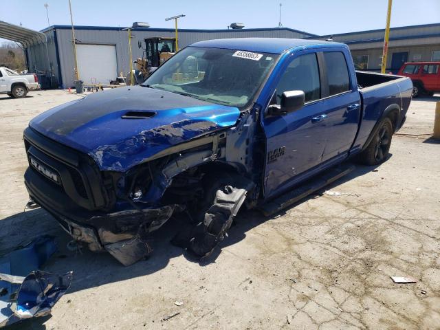 1C6RR6GGXKS676683 - 2019 RAM 1500 CLASS SLT ლურჯი ფოტო 1