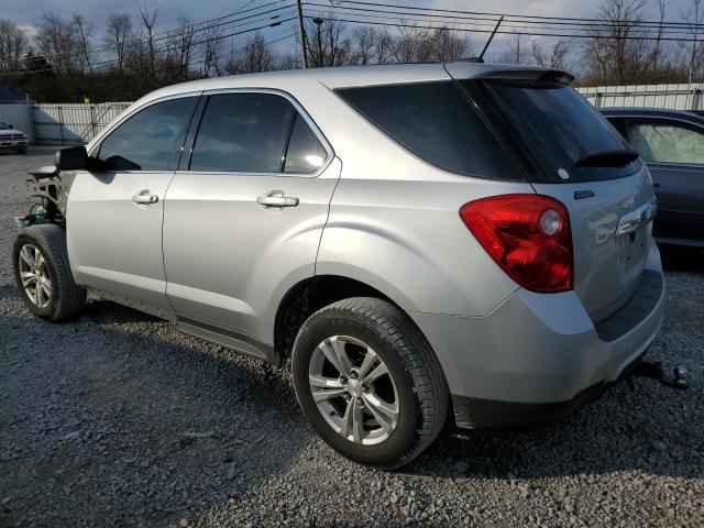 2GNALAEK9F1121562 - 2015 CHEVROLET EQUINOX LS SILVER photo 2