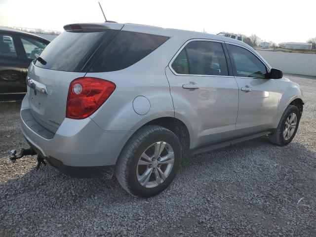 2GNALAEK9F1121562 - 2015 CHEVROLET EQUINOX LS SILVER photo 3