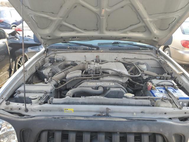 5TEHN72N63Z188095 - 2003 TOYOTA TACOMA DOUBLE CAB SILVER photo 11