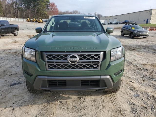 1N6ED1EK5PN615745 - 2023 NISSAN FRONTIER S GREEN photo 5