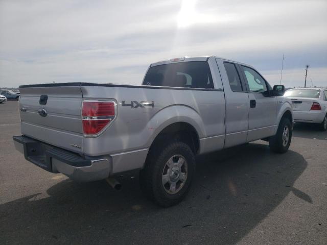 1FTFX1EF4BFA14993 - 2011 FORD F150 SUPER CAB SILVER photo 3